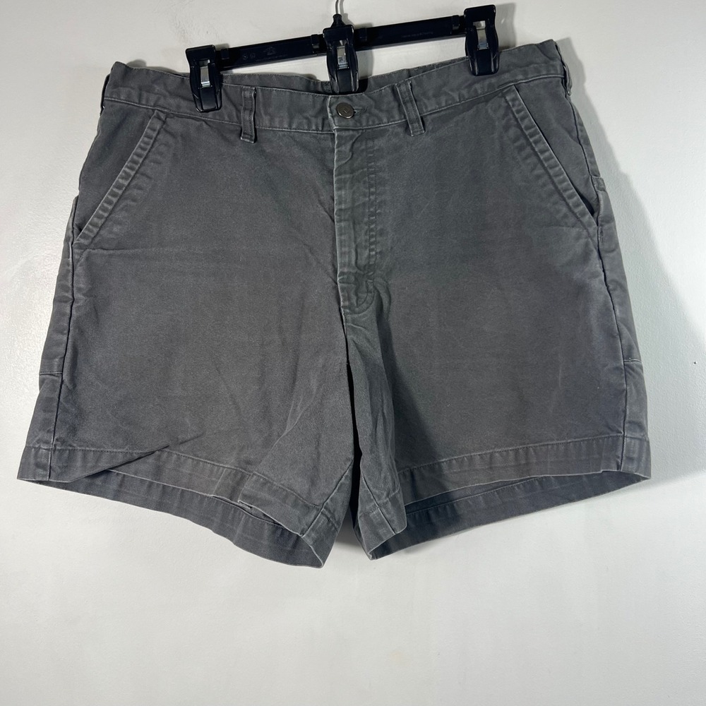 Mens Patagonia Organic Cotton Shorts Gray 36 Heavier weight